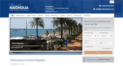 Desktop Screenshot of hostalmagnolia.com